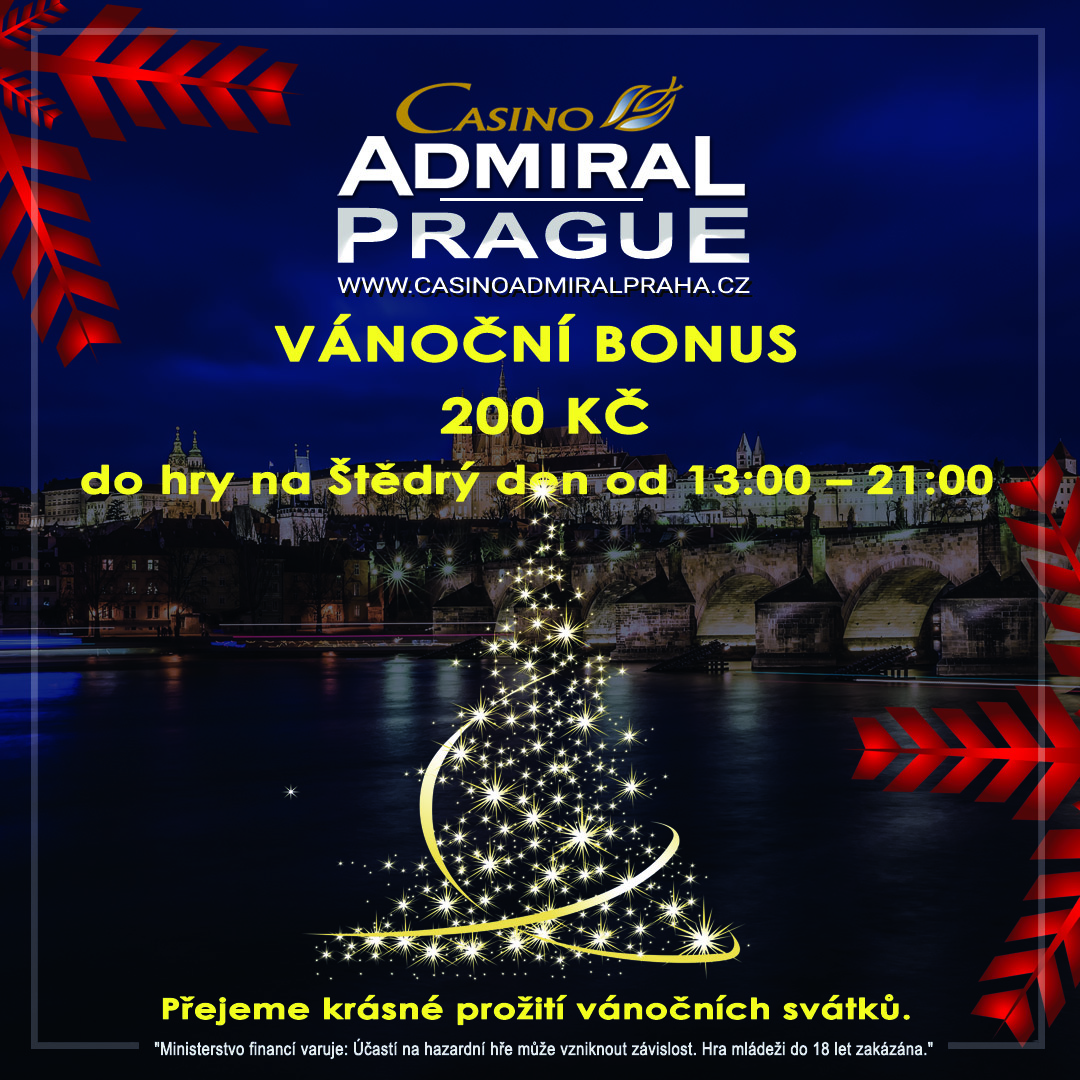 Admiral Prague Vanoci Bonus2021