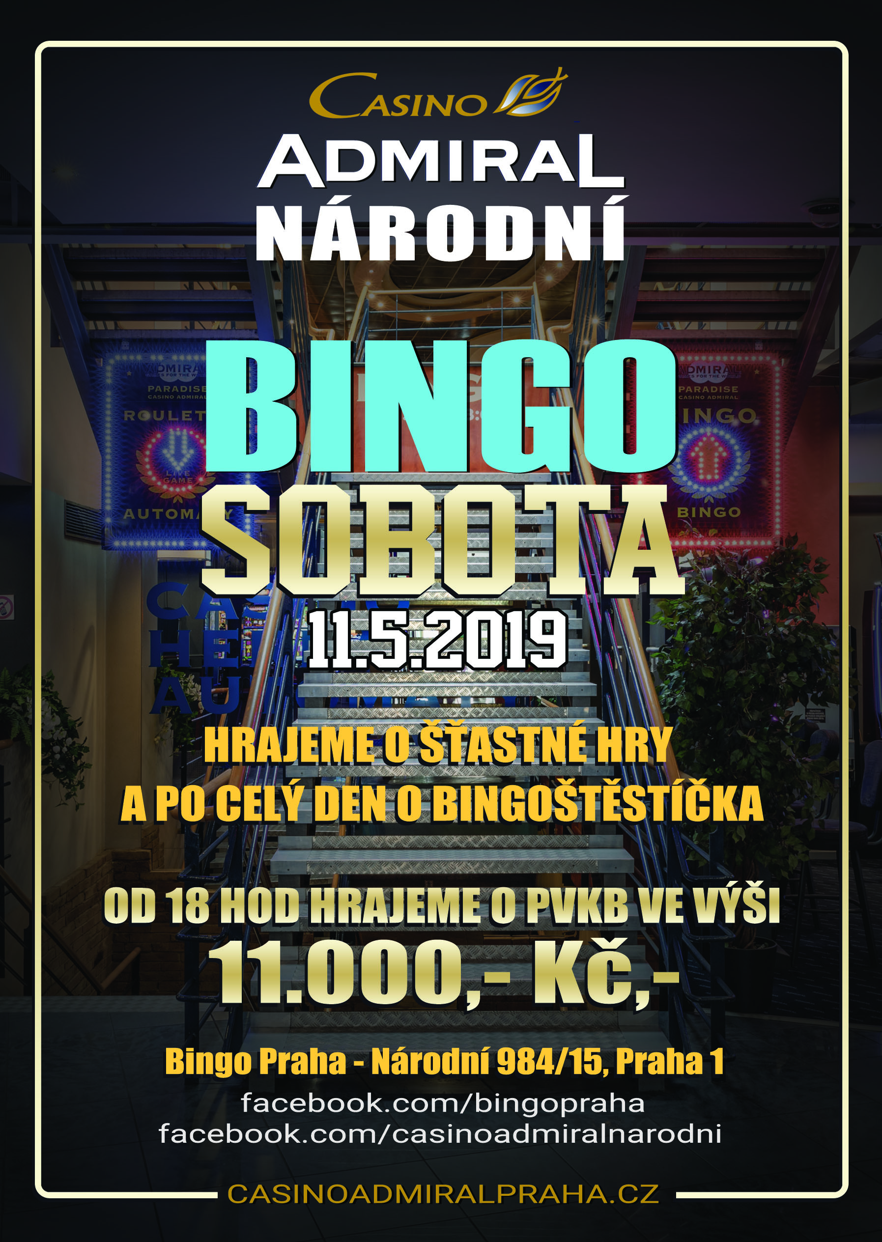 Sobota Bingo Praha3