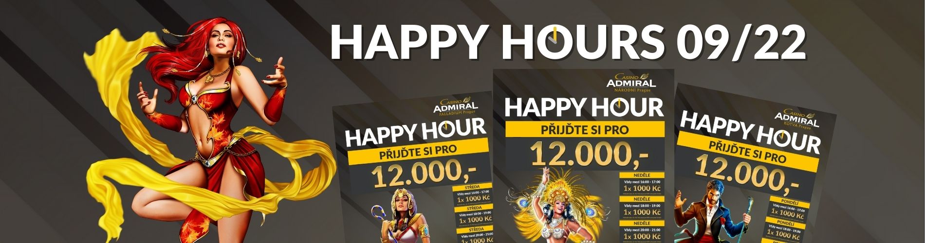 Happy hour Casino Admiral Prague