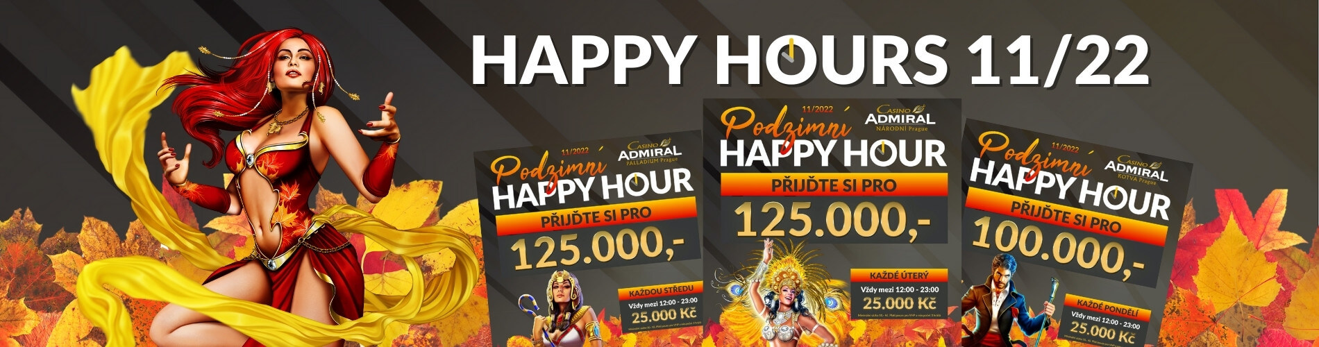 Happy hour Casino Admiral Prague